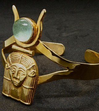 Hathor bracelet gold-plated