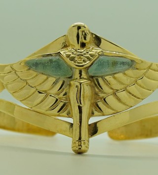 Isis bracelet gold-plated