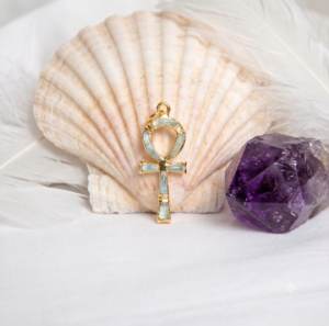 Ankh-andara pendant gold-plated